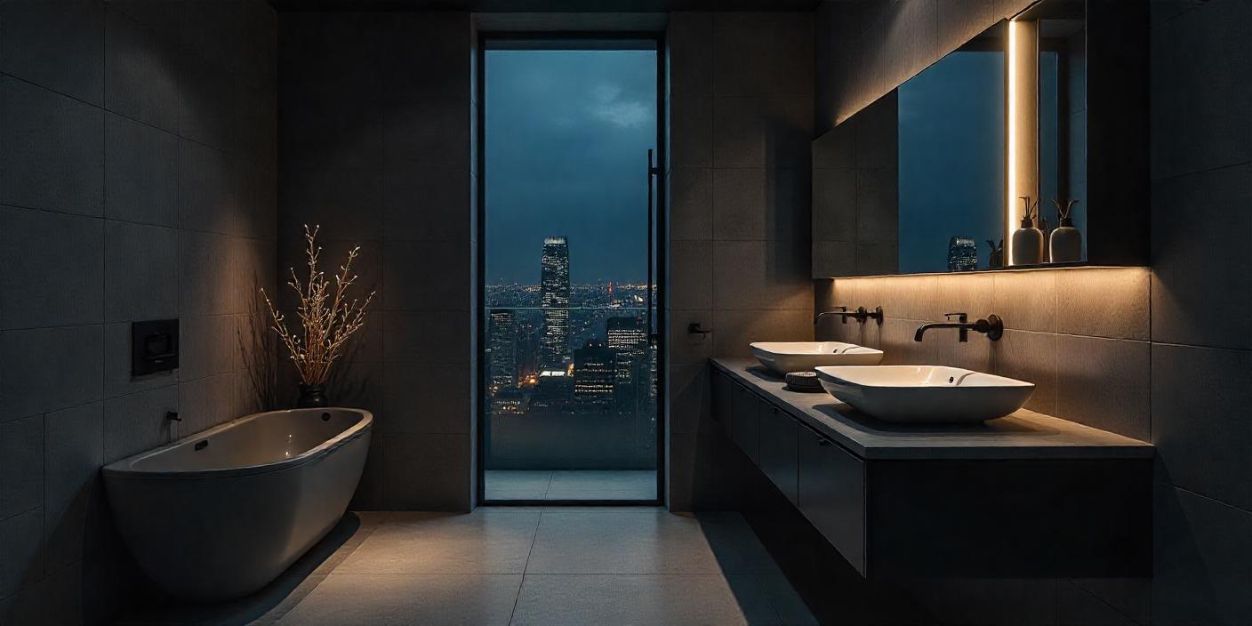 Une salle de bain pratique et esthétique