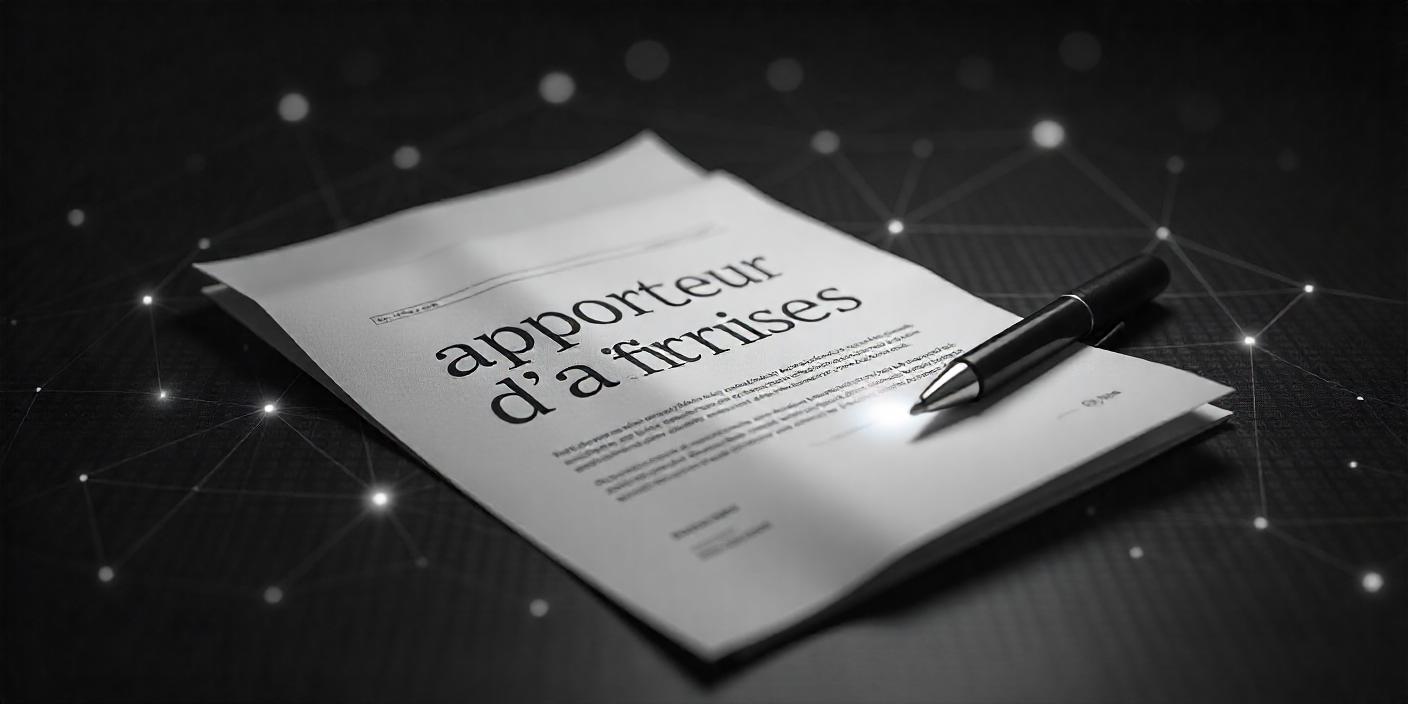 Le contrat d'apporteur d'affaires