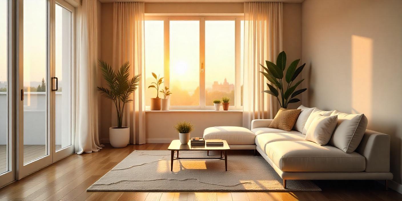 Décoration d'intérieur avec une ambiance lumineuse
