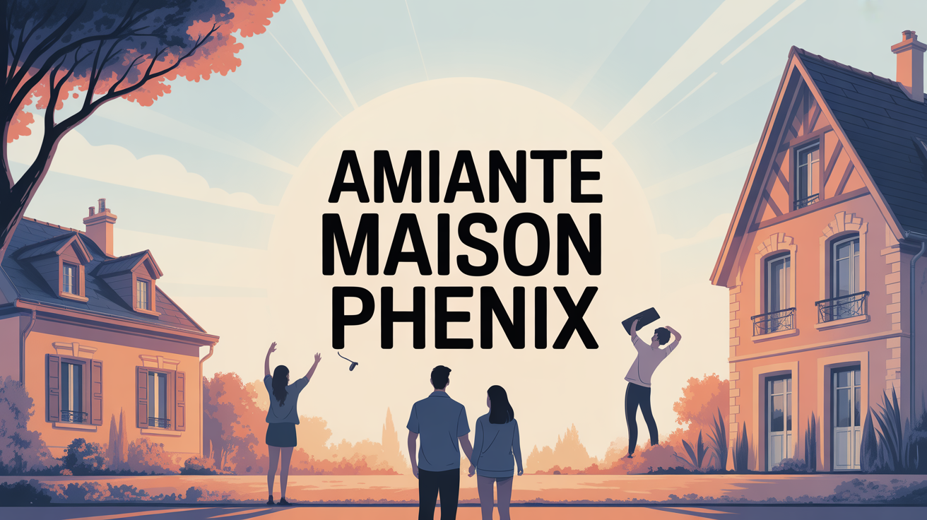 Vue maison Phenix amiante diagnostic securite