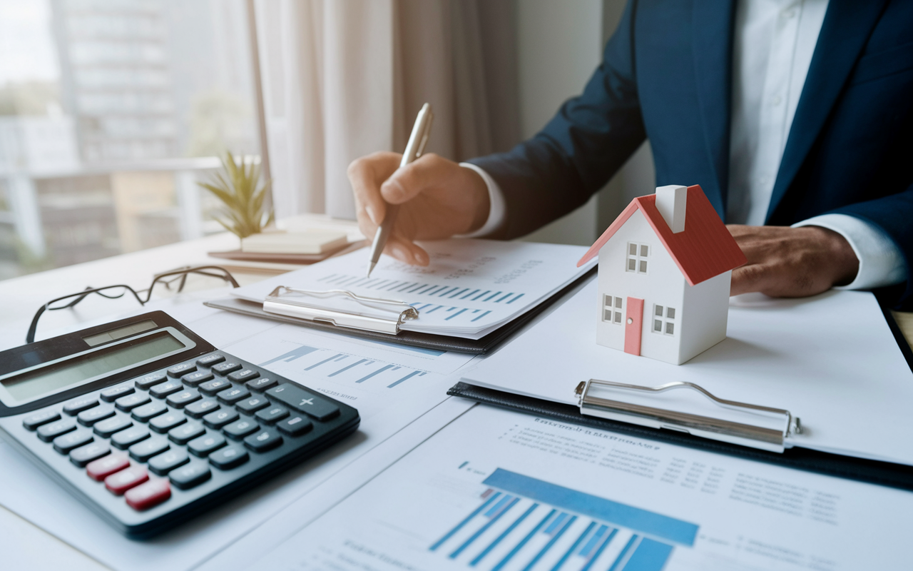 Graphique analyse rentabilite immobilier calculatrice