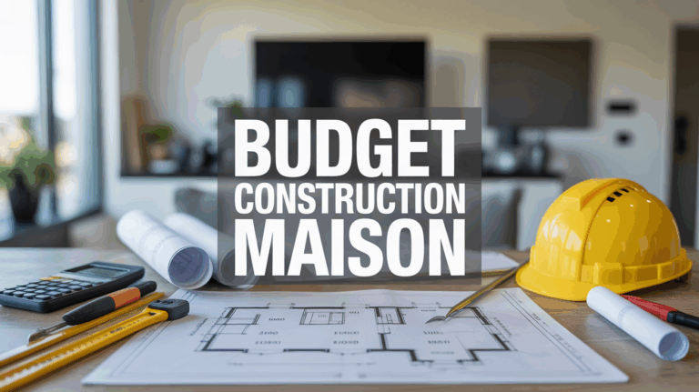 plan de maison et outils budget construction maison