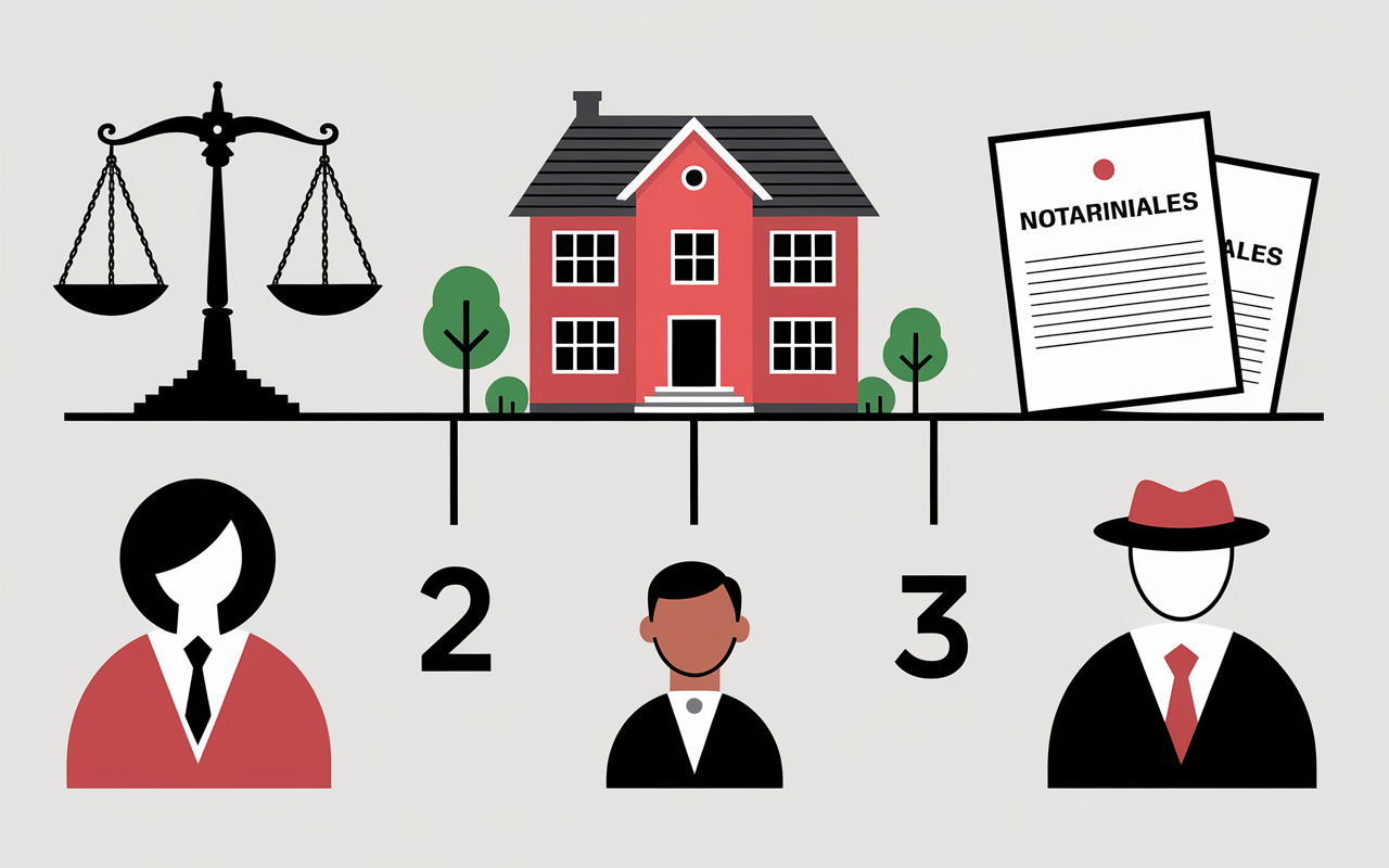 Tableau étapes légales vente maison divorce urgent