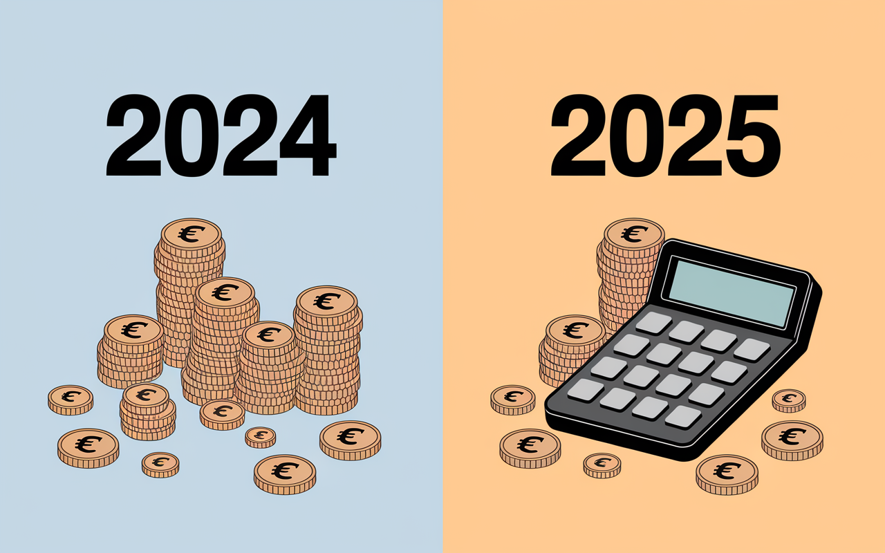 calcul plus value lmnp 2025 comparatif 2024 2025