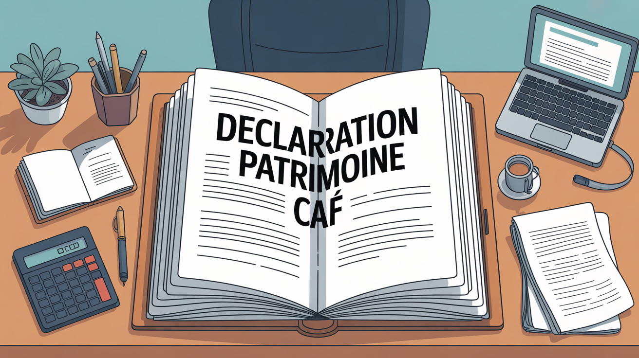 Dossier administratif déclaration patrimoine CAF