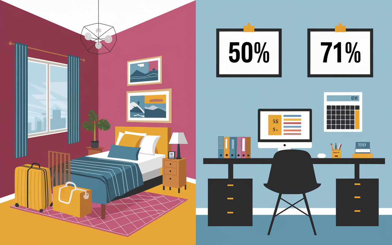 deduction interets emprunt residence principale chambre hotes usage professionnel