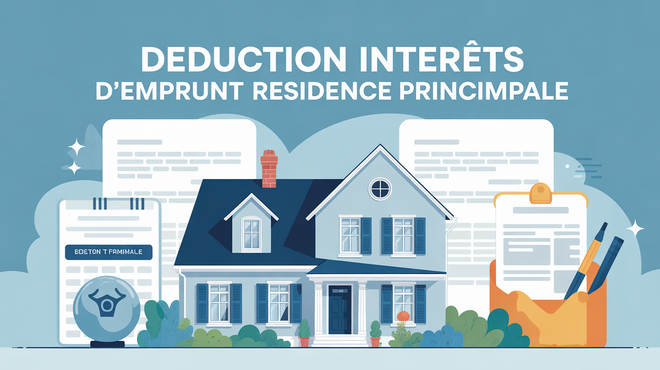 deduction interets emprunt residence principale illustration
