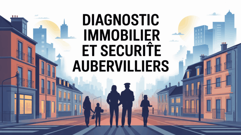 Diagnostic immobilier sécurité Aubervilliers quartier carte