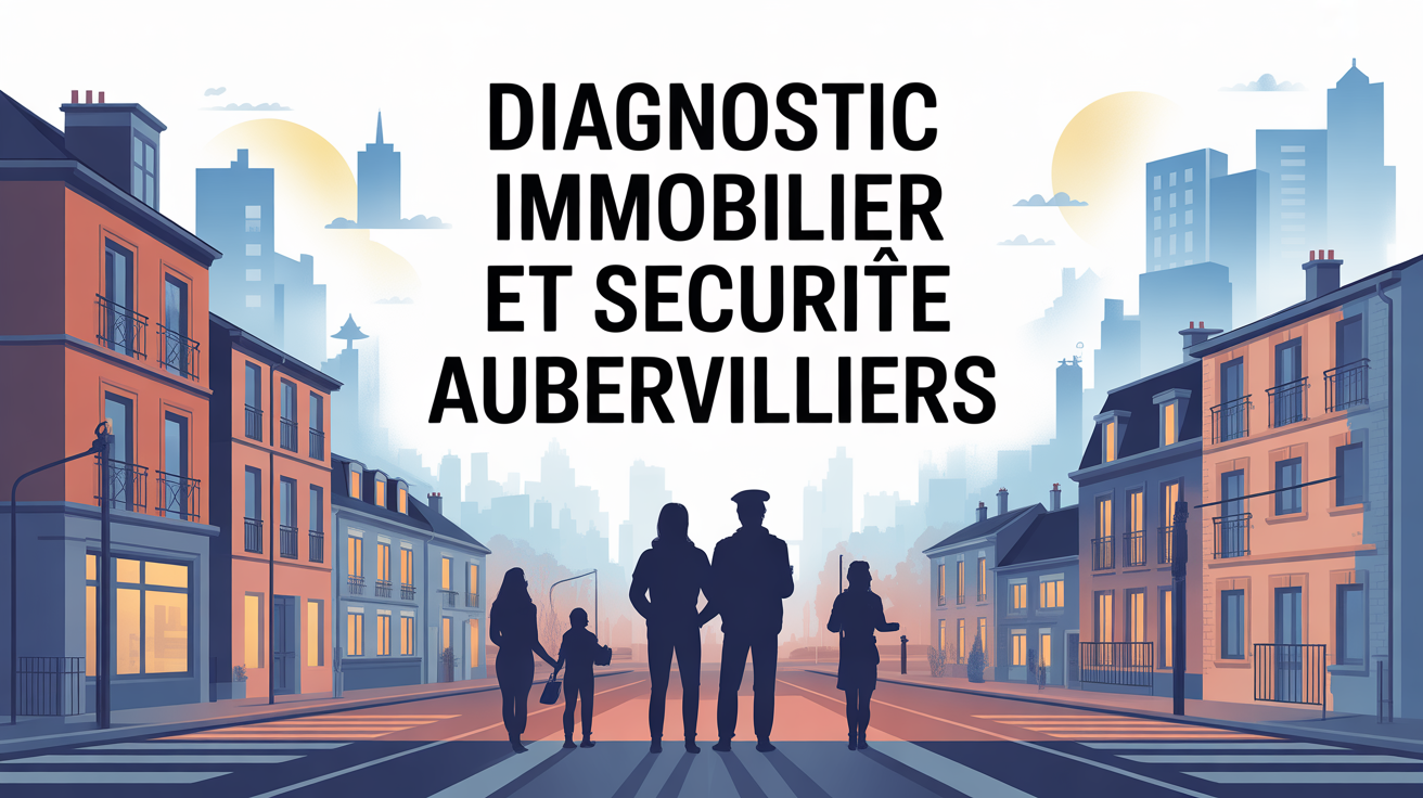 Diagnostic immobilier sécurité Aubervilliers quartier carte
