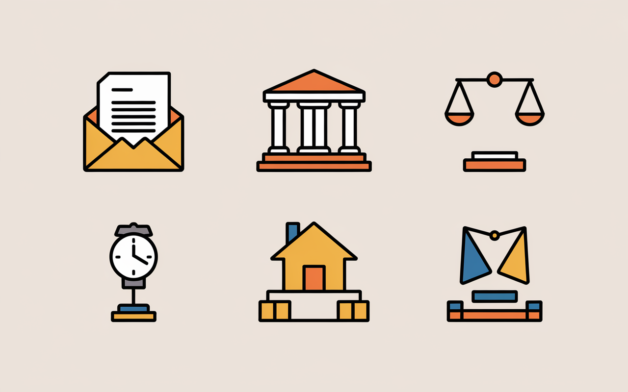 Etapes expulsion, tribunal, mediations locataire handicape