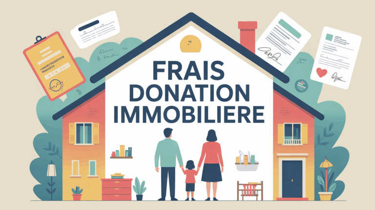 frais donation immobiliere illustration maison familiale