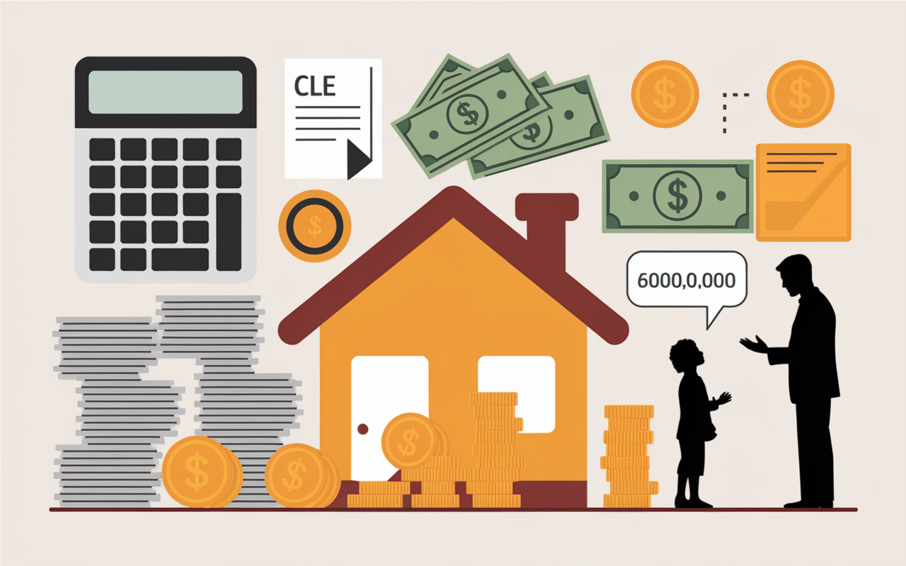 frais donation immobiliere calcul parent enfant