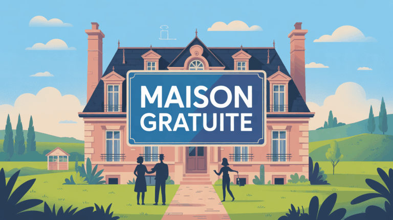 illustration maison gratuite france famille agent communal