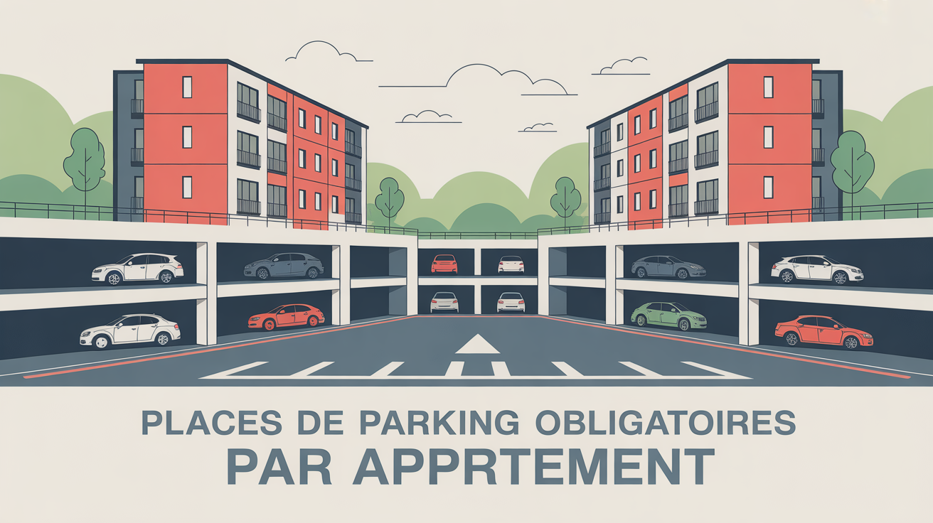 parking souterrain moderne places de parking obligatoires par appartement