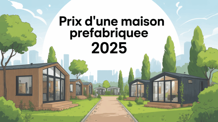 quartier maisons prefabriquees bois metal moderne