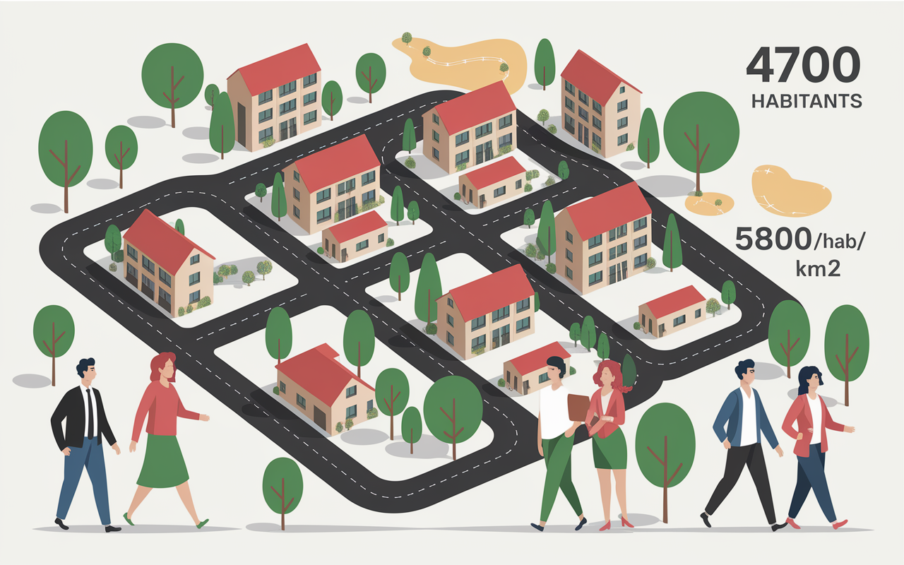 Plan quartier Hastings Caen avec données localisation qualité vie