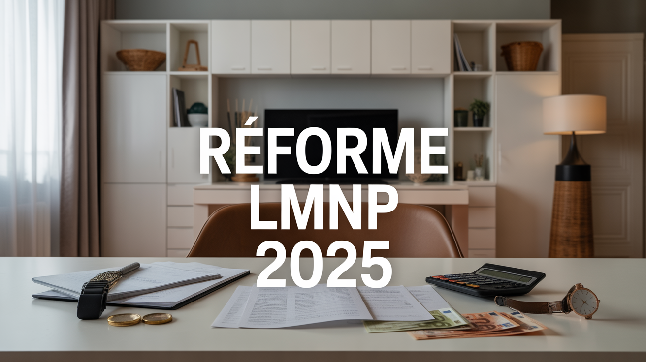 reforme lmnp 2025 appartement moderne documents fiscaux