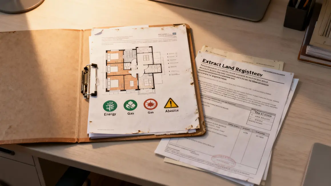 Dossier estimation immobilière et diagnostics