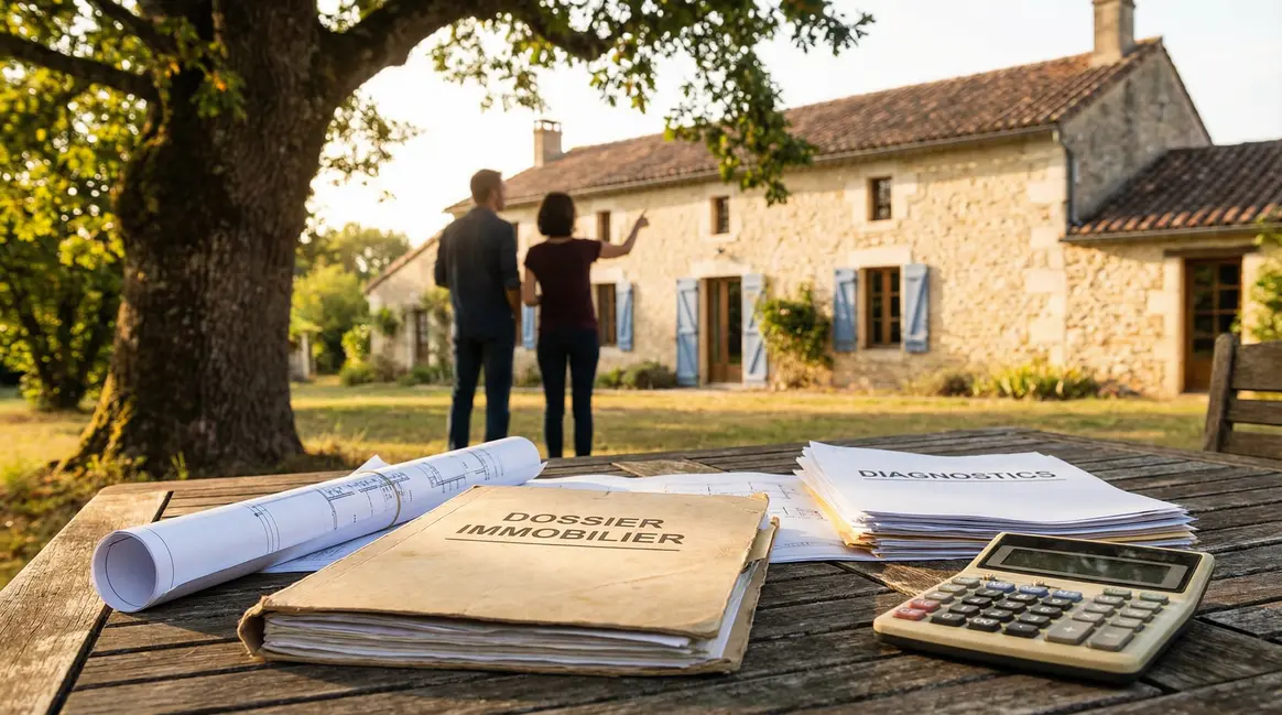 Maison et dossier estimation immobilière