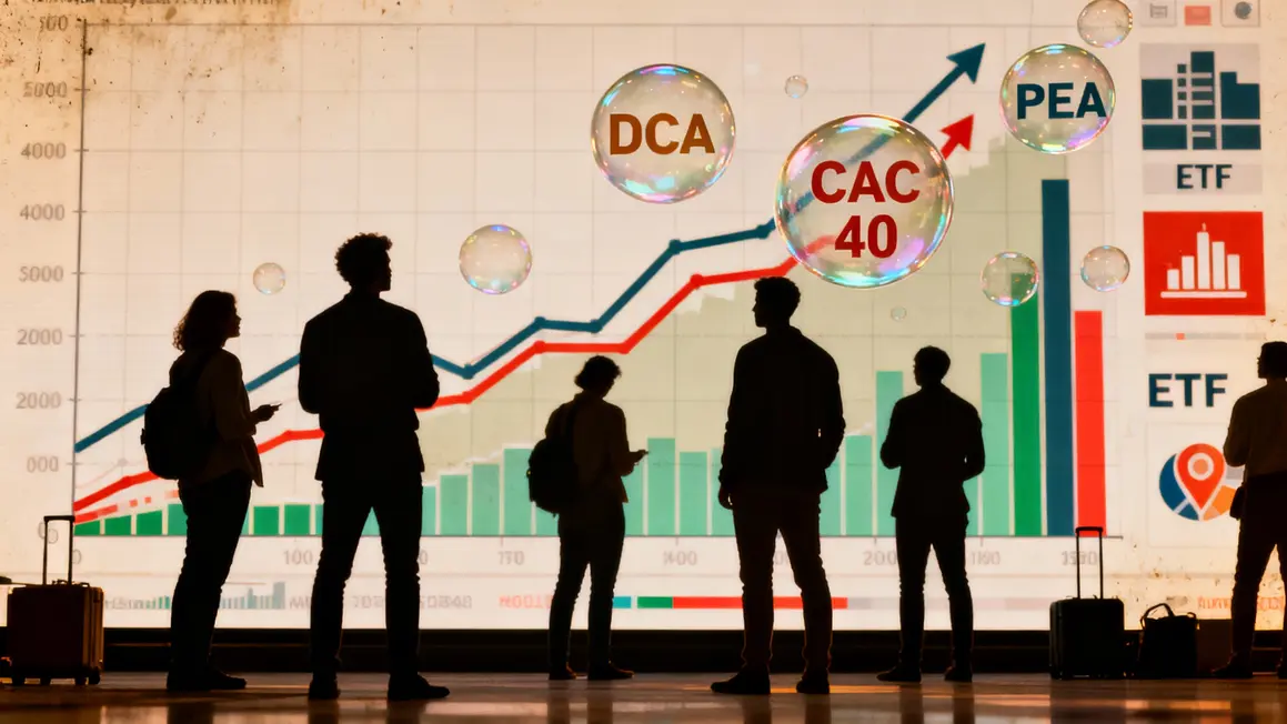 bourse 2025 ETF PEA DCA CAC40