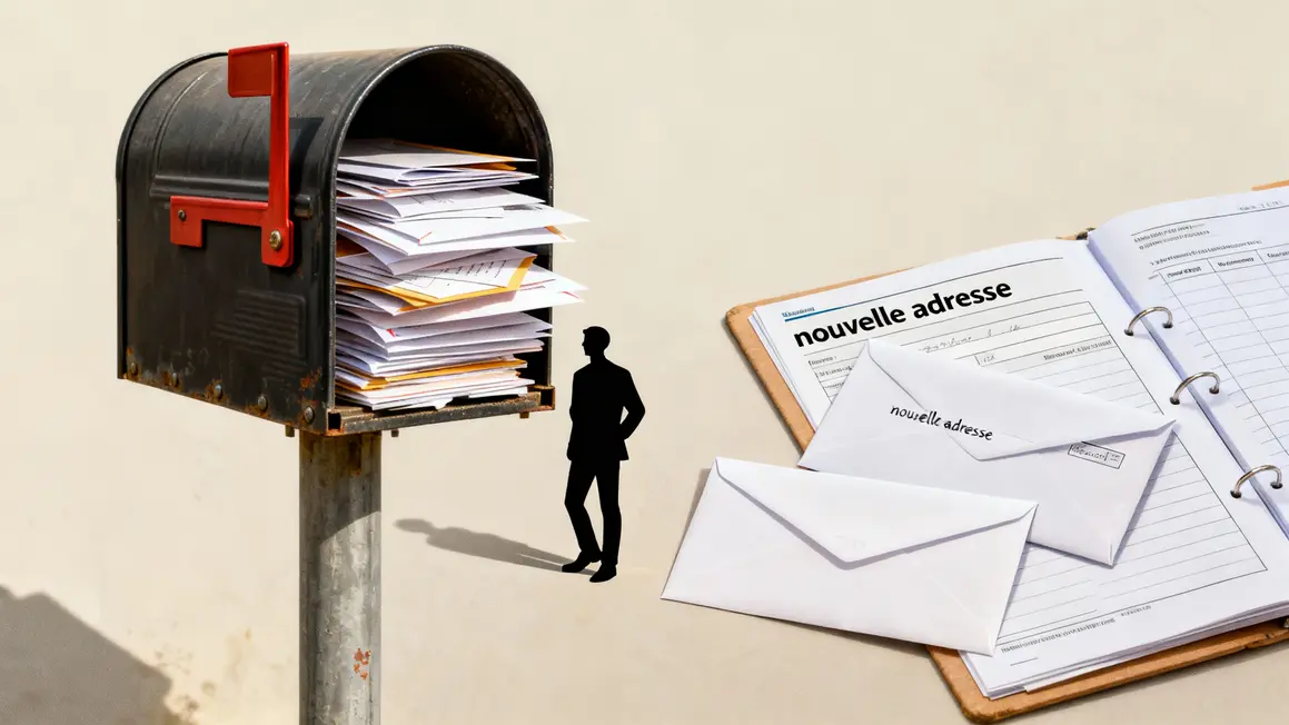 Signalement changement d’adresse courrier administratif