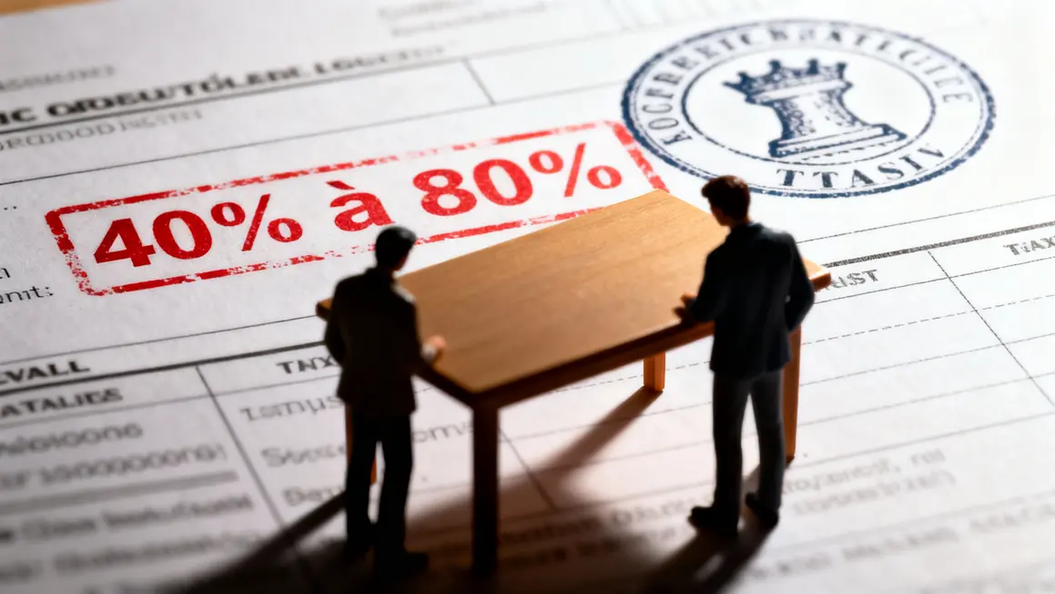 Tableau implications fiscales sous-évaluation immobilière