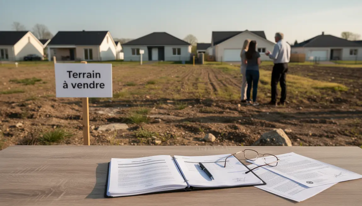 terrain à vendre et dossier estimation valorisation foncière résidentielle