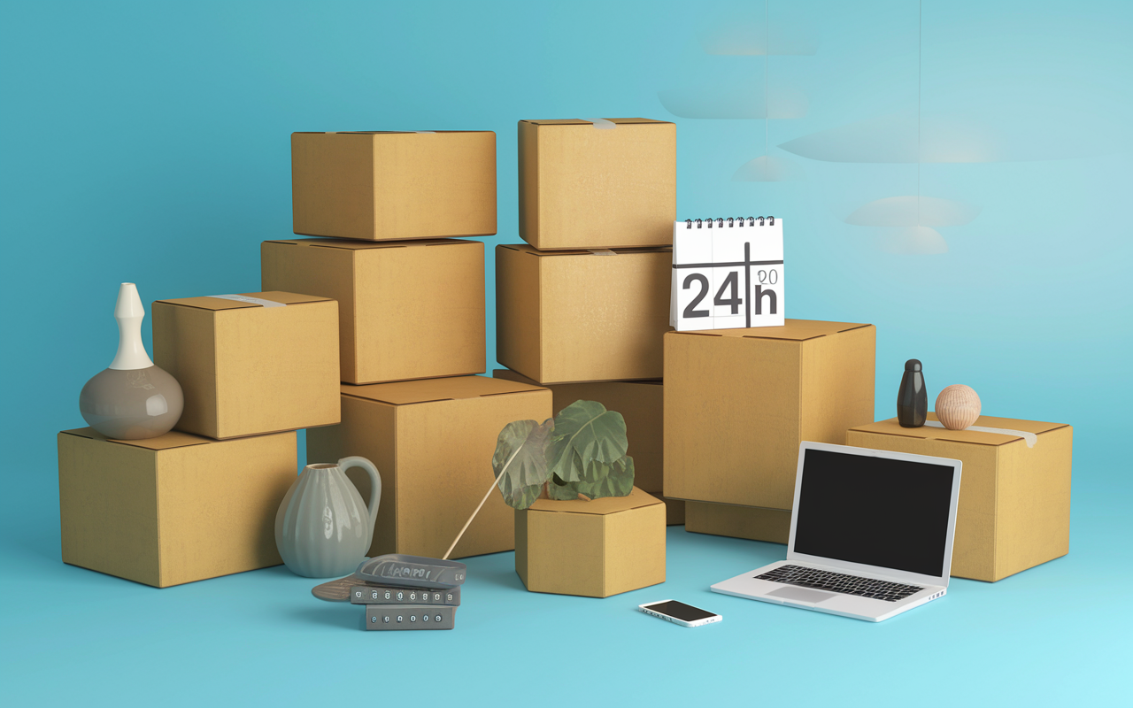 Vidage maison tri objets et cartons devis