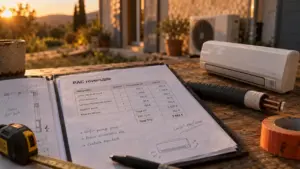 Pompe à chaleur clim réversible prix : devis PAC réversible et unité intérieure