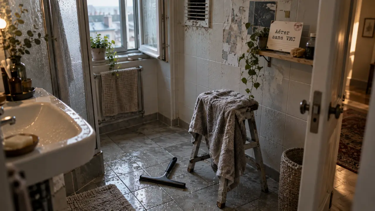 Ventiler une salle de bain sans VMC : aérer la salle d’eau