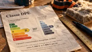 Lettre dpe : échelle A à G du DPE et classement énergétique