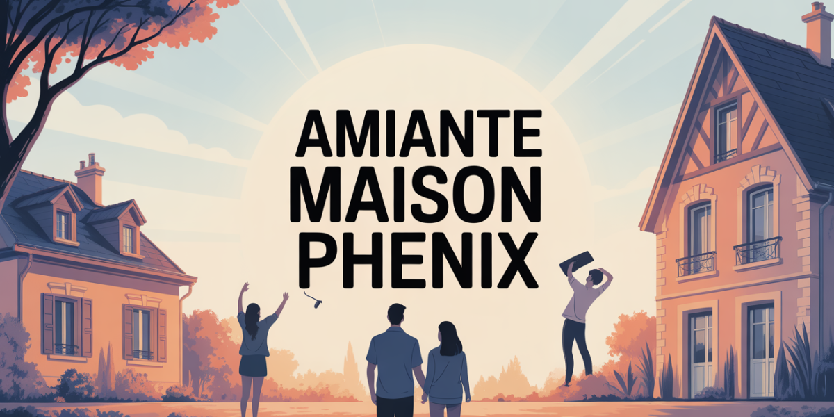 Vue maison Phenix amiante diagnostic securite
