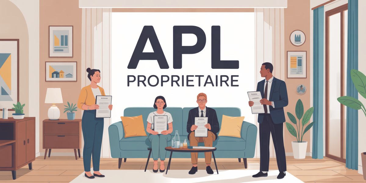 Famille modeste consultant les aides APL proprietaire 2024