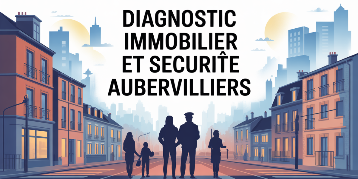 Diagnostic immobilier sécurité Aubervilliers quartier carte
