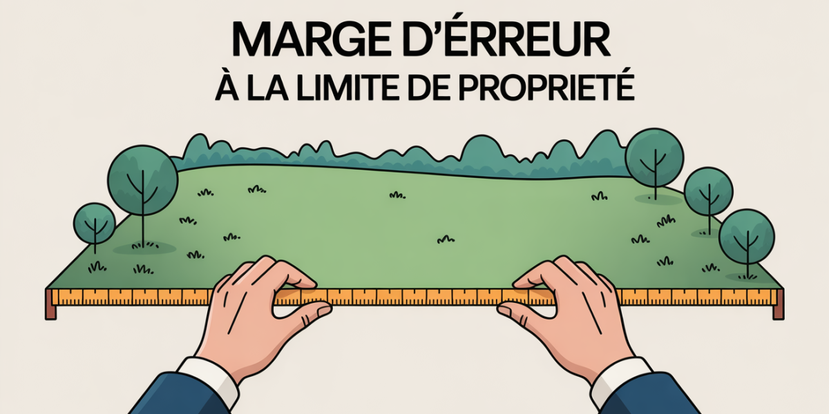 plan delimite main regle mesure marge erreur propriete