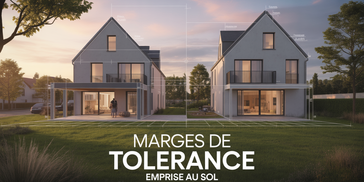 Marges de tolerance emprise au sol sur projet immobilier moderne
