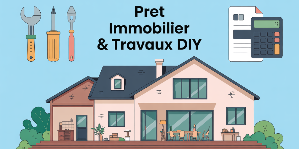 Maison et outils pret immobilier travaux DIY