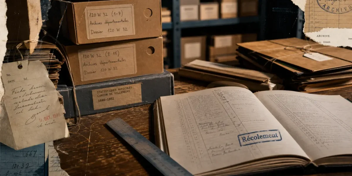Récolement def : registre et dossiers d’archives