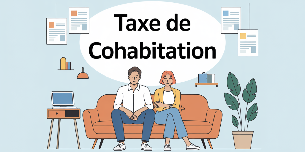 couple consulte papiers sur taxe de cohabitation