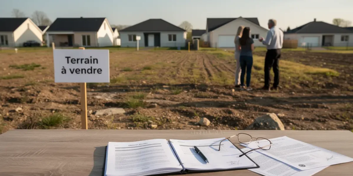 terrain à vendre et dossier estimation valorisation foncière résidentielle
